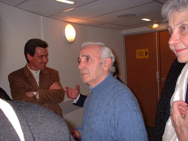 Aznavour Backstage Nice, France