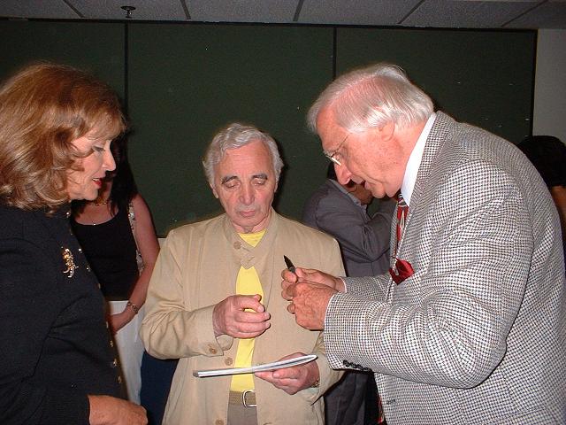 Aznavour and Sebu Tashjian